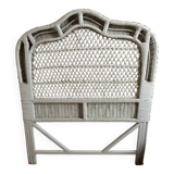 Rattan headboard