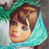 Original signed framed oil painting on canvas
