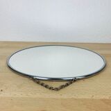 Round barber mirror 29 cm