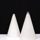 pair Teepee Glass Table Lamps 1970s France