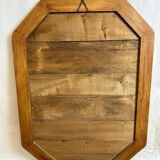 Grand miroir octogonal doré - 446008