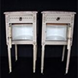 Pair of nightstands 19th