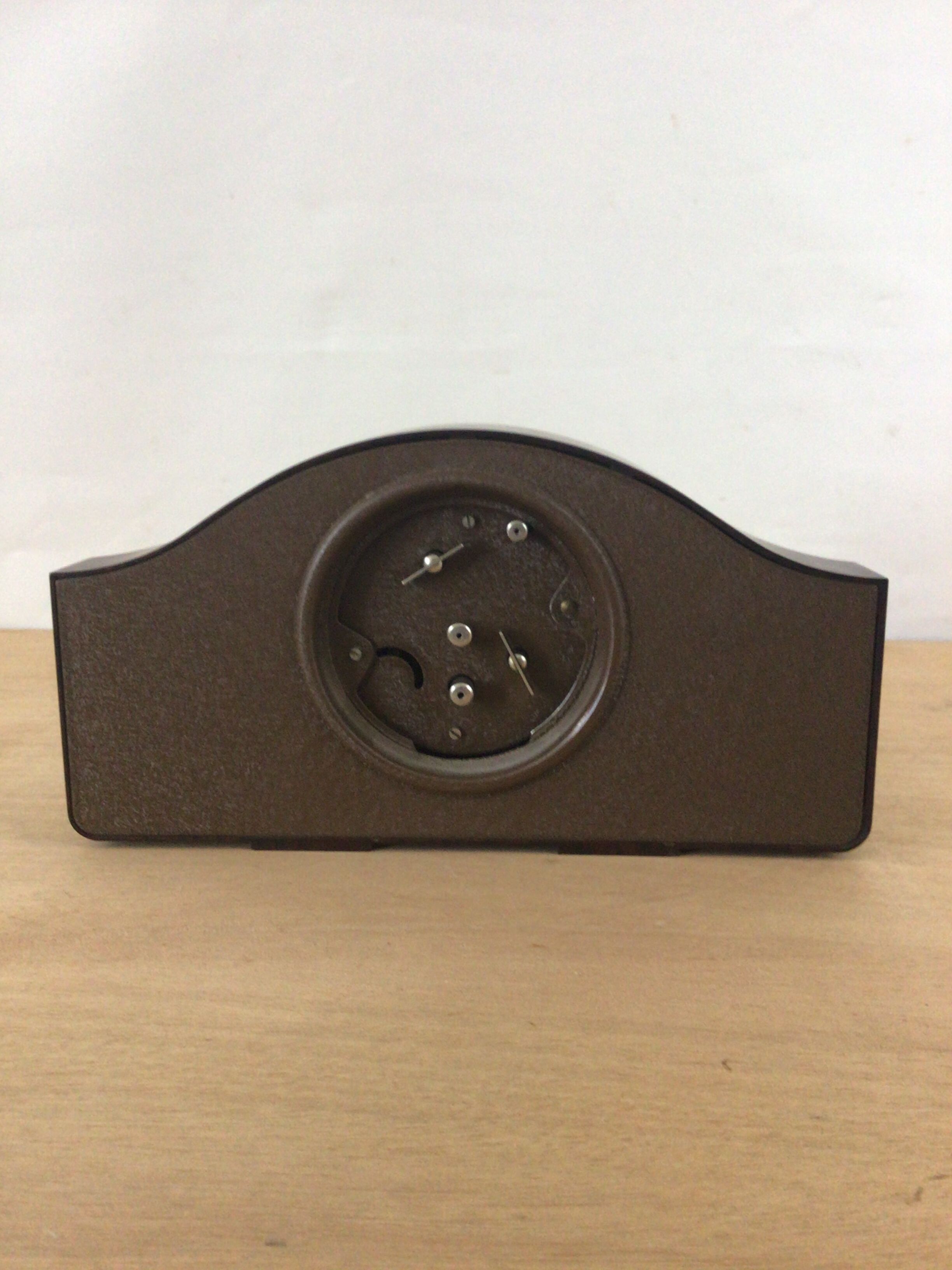 Art deco clock in bakelite