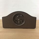 Art deco clock in bakelite