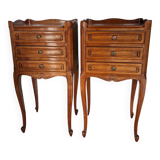 Pair of Louis XV style bedside tables