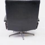 King Chair with ottoman by Andre Vandenbeuck for Strässle, 1960s