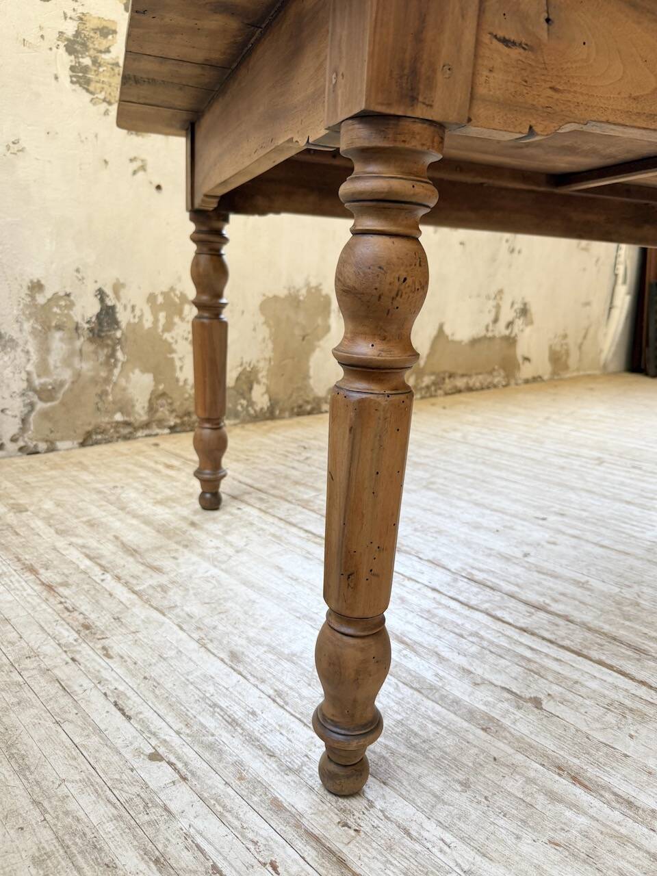 Walnut bistro farmhouse table 180cm