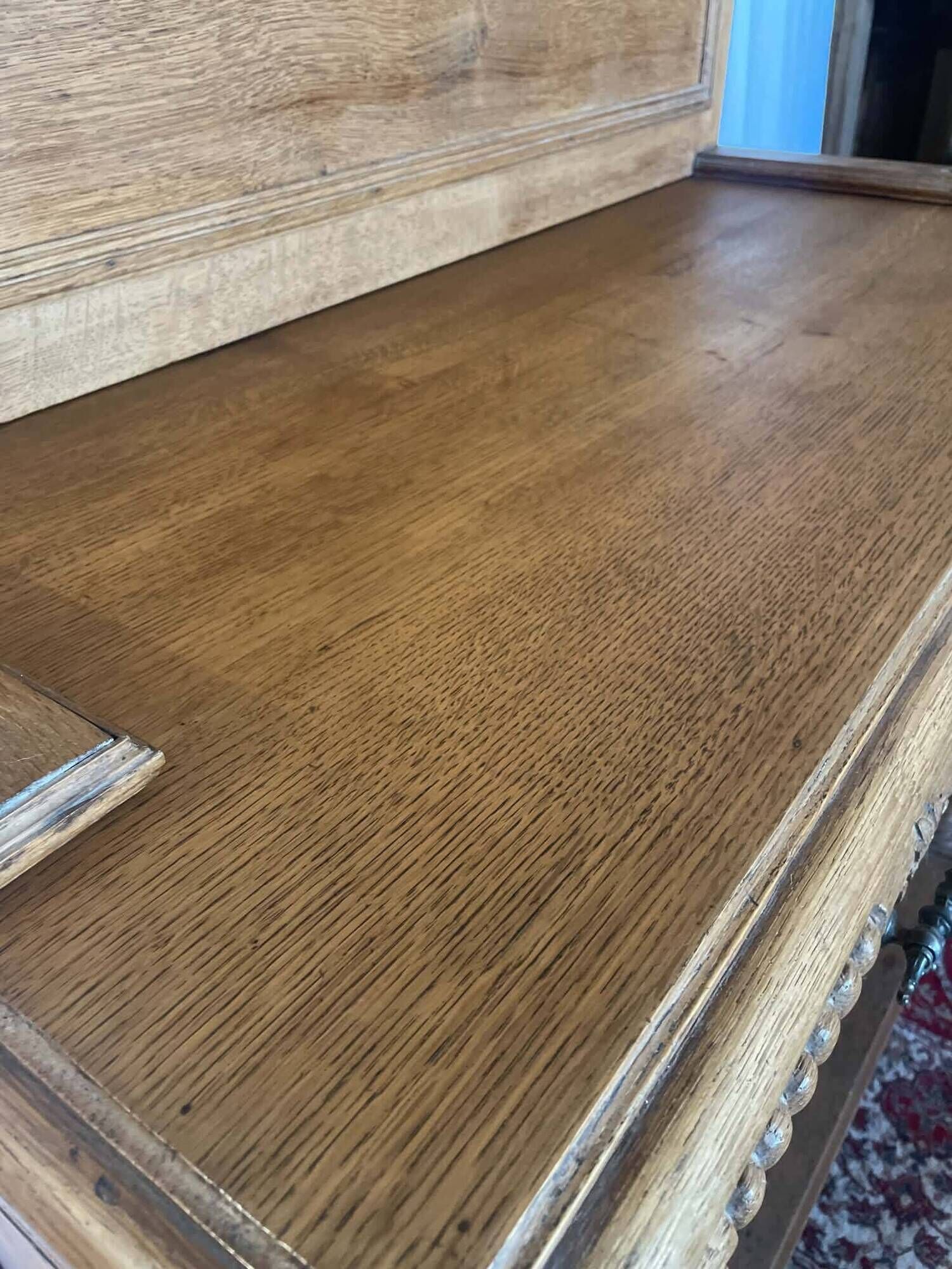 Antique Henri II / Neo-Renaissance buffet in carved solid oak