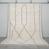 Traditional handmade pure wool rug, size 150 x 250 cm