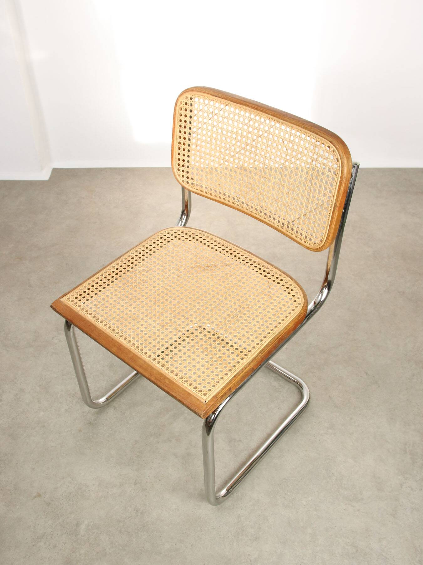 Vintage Cesca B32 chair by Marcel Breuer