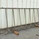 Workshop canopy from the early 20th century in cast iron (1 pane with a crack)
