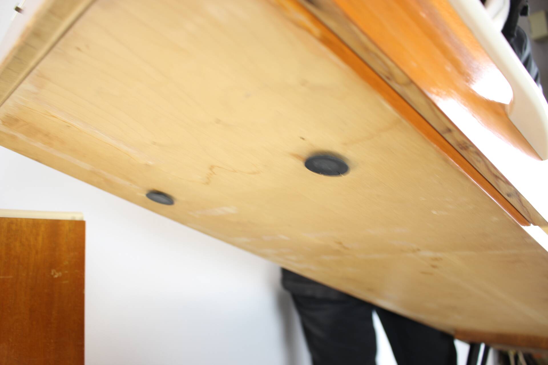 Modular desk and mid-century storage unit by Mojmír Požár, UP Závody, 1960s