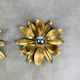Pair of gilded Florentine wall sconces by SEP Light Firenze, Italy.