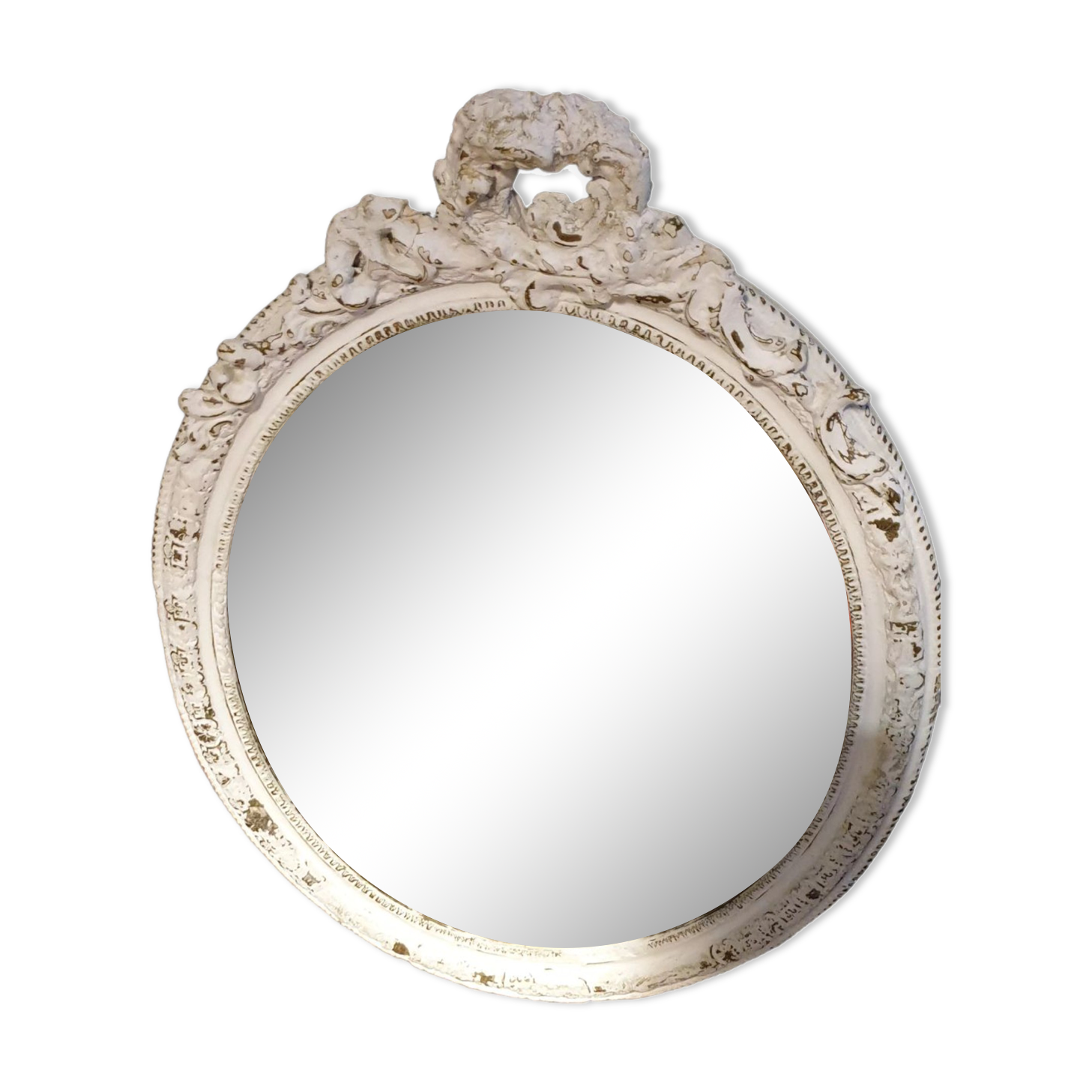 Miroir ovale Louis XVI 56x72cm