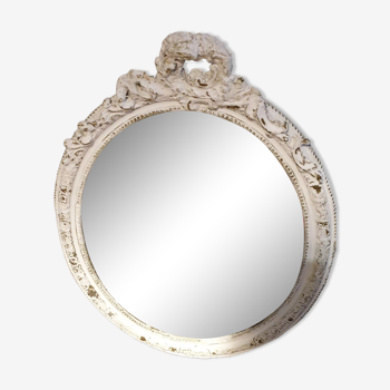 Oval mirror Louis XVI 56x72cm