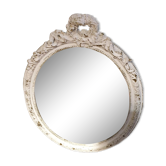 Miroir ovale Louis XVI 56x72cm
