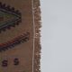 Vintage Turkish hallway rug 46x401 cm