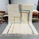 Traditional handmade Beni Ouarine rug size 250cmx150cm
