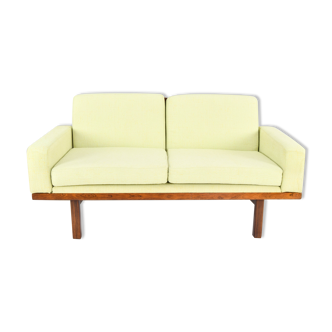 Eric merthen scandinavian modern tornado sofa 2-seater for ire möbler sweden 60s