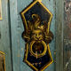 17th century Alsatian wardrobe fully decorated