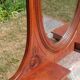 Art Deco dressing table in oak and red marble, 1920s-30s.