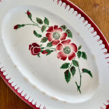 Plat ovale Sarreguemines