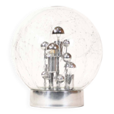 Stunning Mid-Century Modern Ice Glass Table Lamps by Doria Leuchten, Germany 1960’s