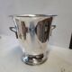 Silver-plated champagne bucket from the mid-20th century.