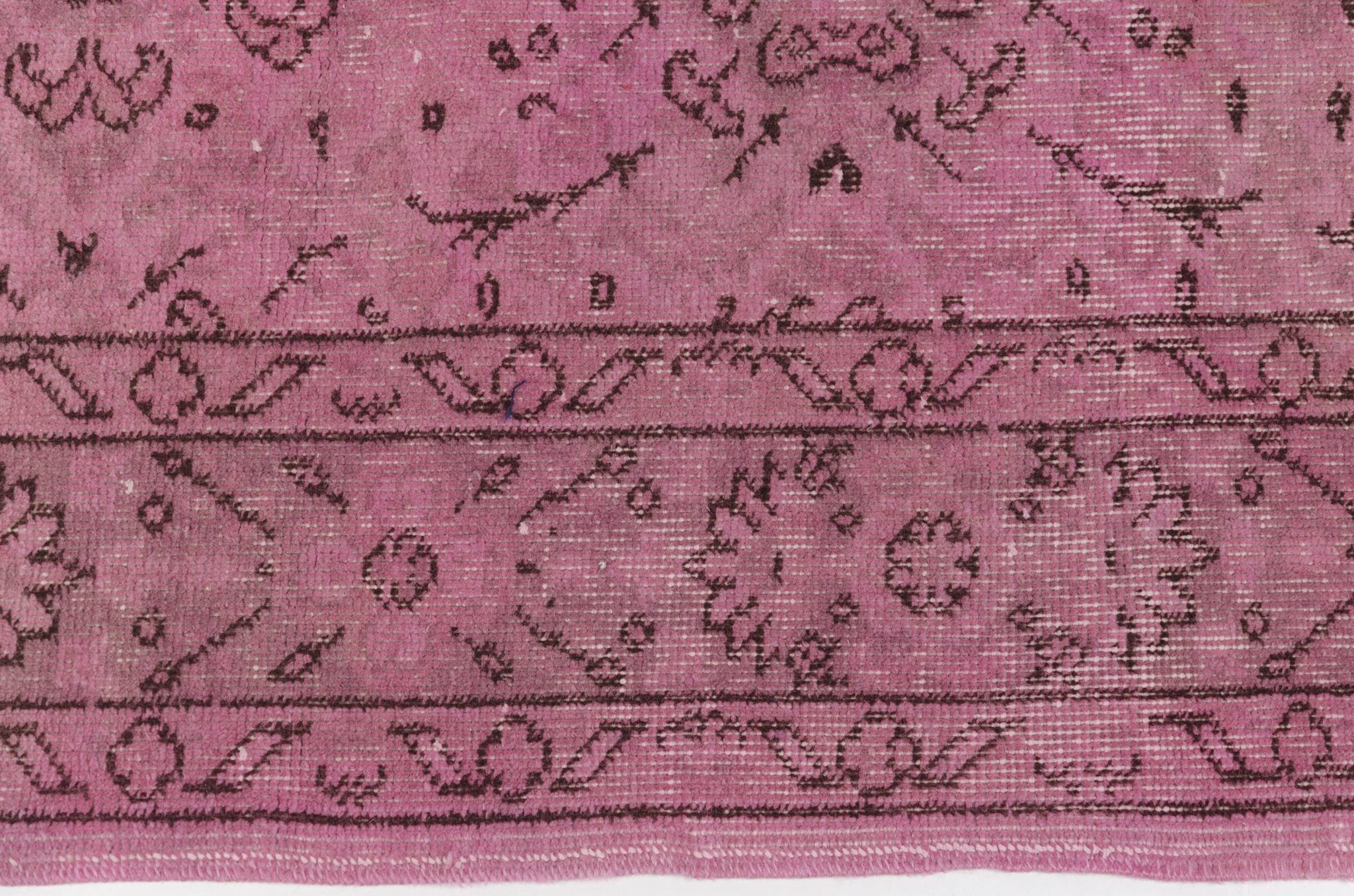 Tapis vintage anatolien rose sku 2536