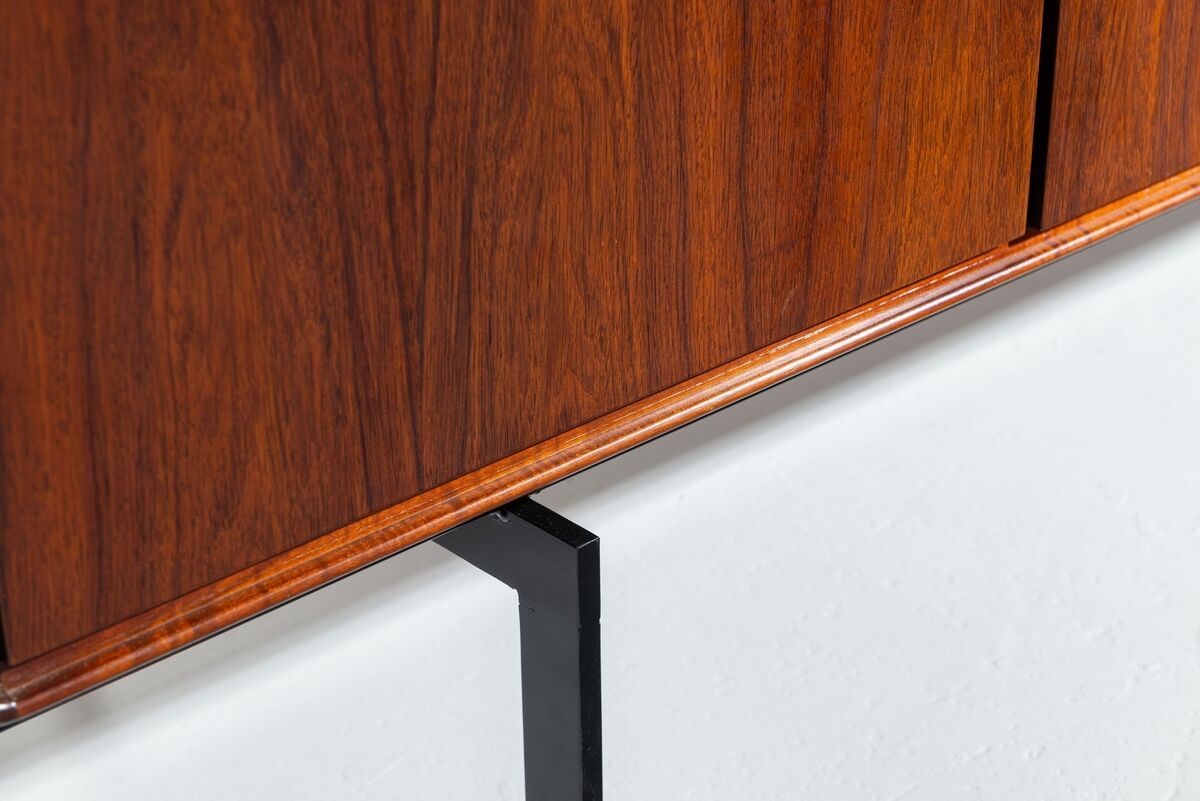 Fristho Franeker large sideboard in rosewood The Netherlands 1960