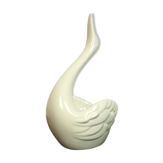 Pot cygne en porcelaine vintage