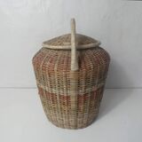 Rattan pan