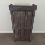 Weathered industrial cupboard