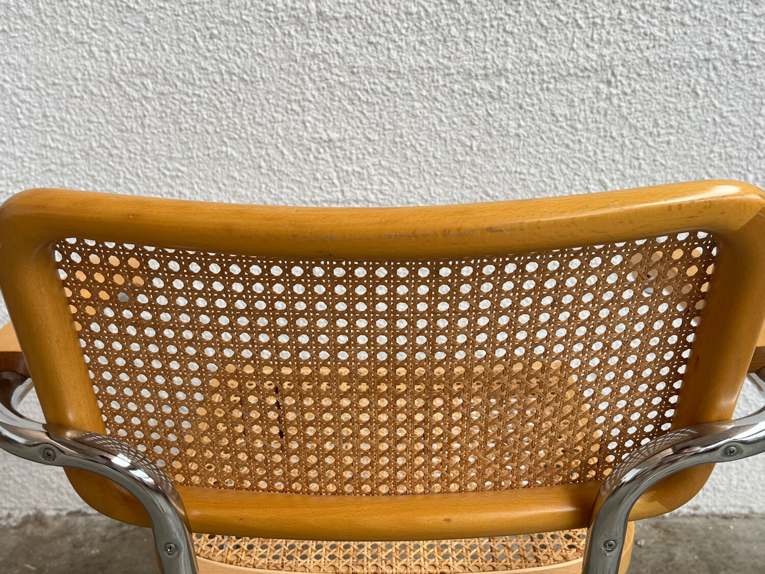 Pair of armchairs Cesca B64 Marcel Breuer