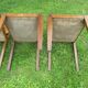 Set de 4 chaises art-deco circa 1940