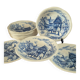Set of 12 vintage deep plates Gien and Wedgwood 1967-71