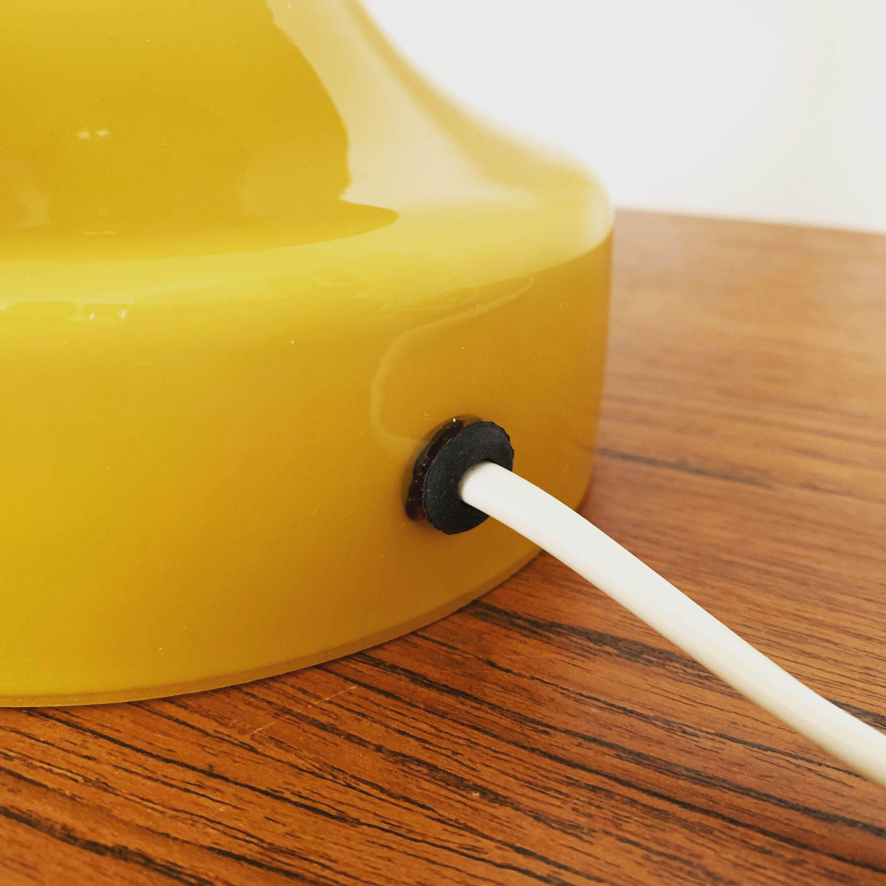 Mid-Century Modern glass table lamp