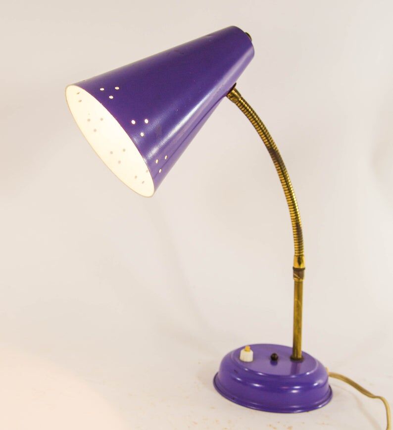 Purple lamp 60s