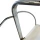 Vintage chrome folding bar/side table