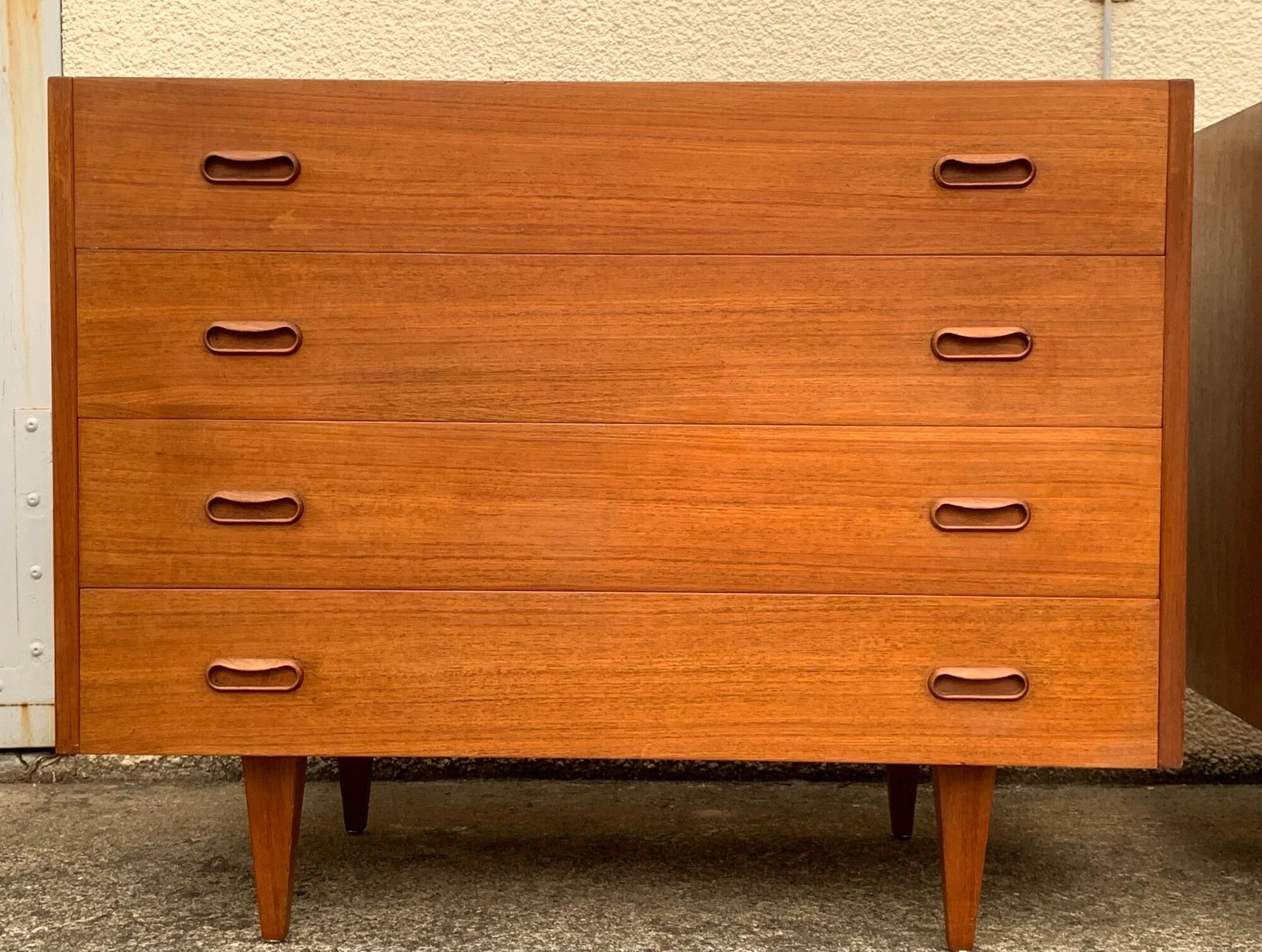 Pair of Scandinavian teak chests of drawers 1960