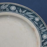 Set 4 Plates - Creil - Montereau Labrador service Warsaw