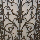 Cast iron door grille