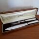 Art Deco cutlery silver metal ORBRILLE 1930 in case