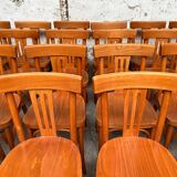 Set of 32 vintage bistro chairs