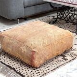 Moroccan kilim pouf