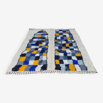 Tapis berbère en laine fait main 250 x 150 cm