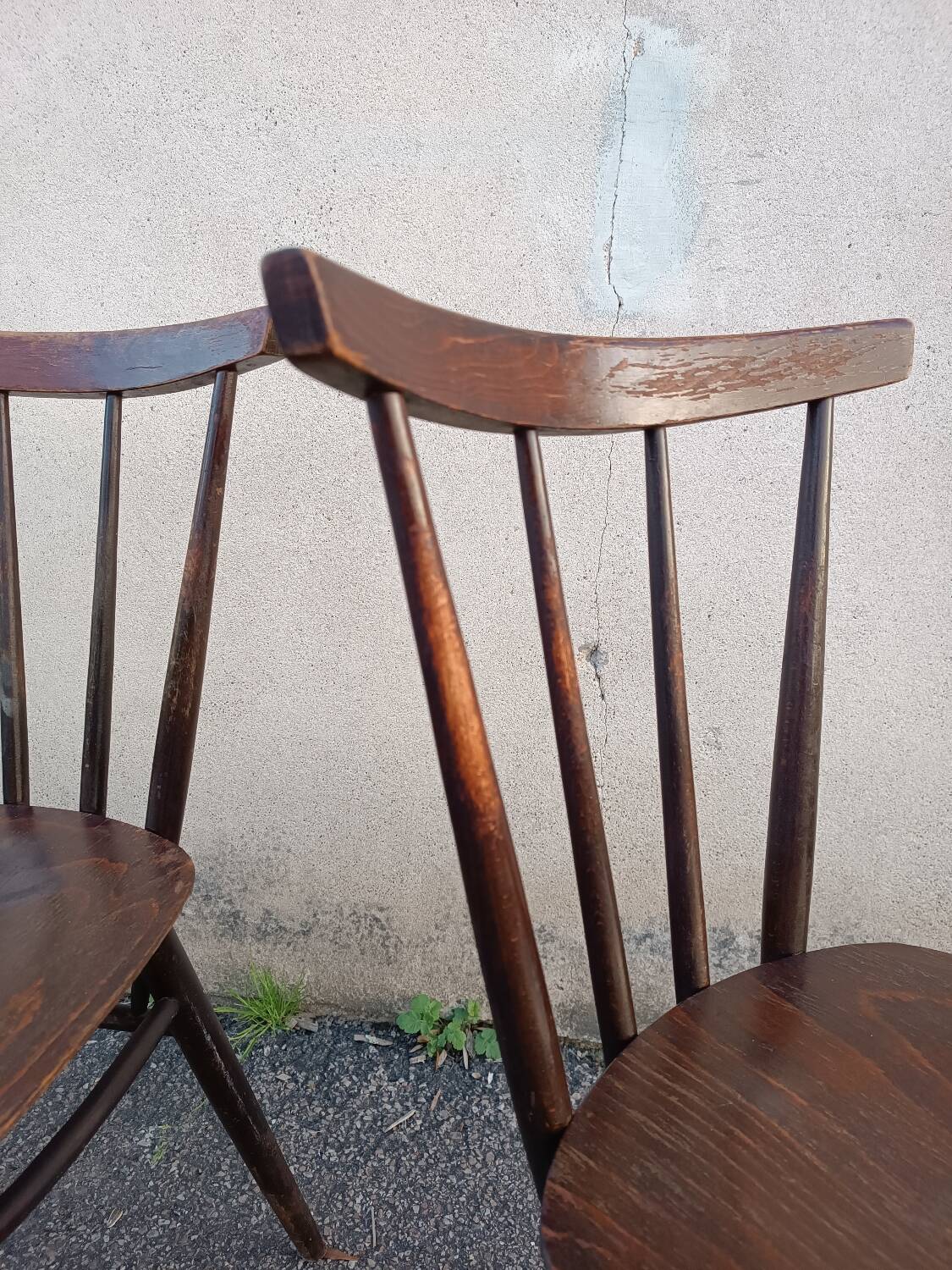Set of 4 chairs by Tatra Nabytok Czechoslovakia 1960