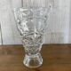Cut crystal vase