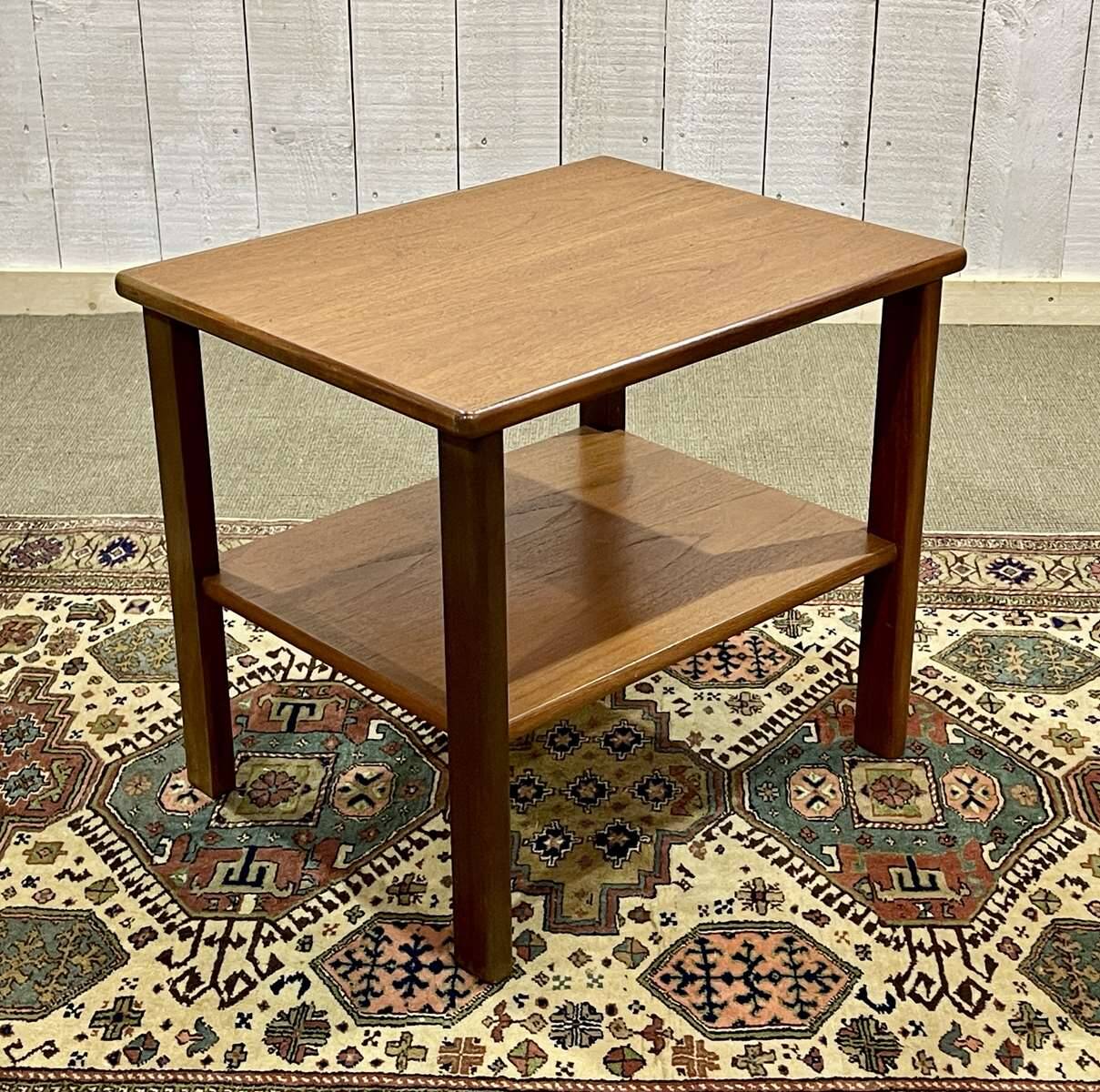 GPlan teak pedestal table from the 70s
