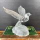Crystal paperweight "the flight of the bird"